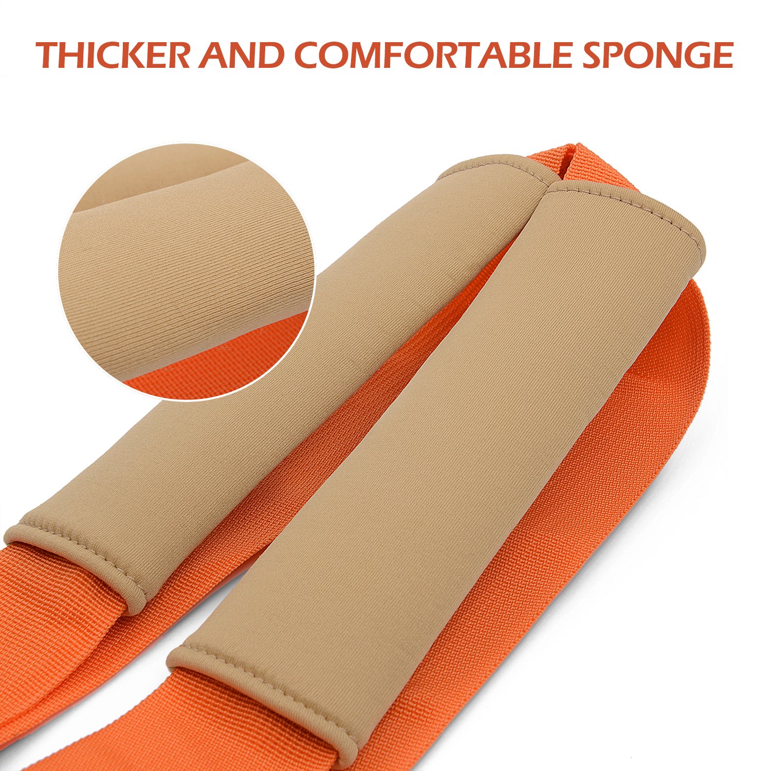 GOOACC 2 Person Moving Shoulder Harness Lifter Aid with Foam Pad 13Feet Lifting Straps Carry Bag Max Load 600 Pound 2