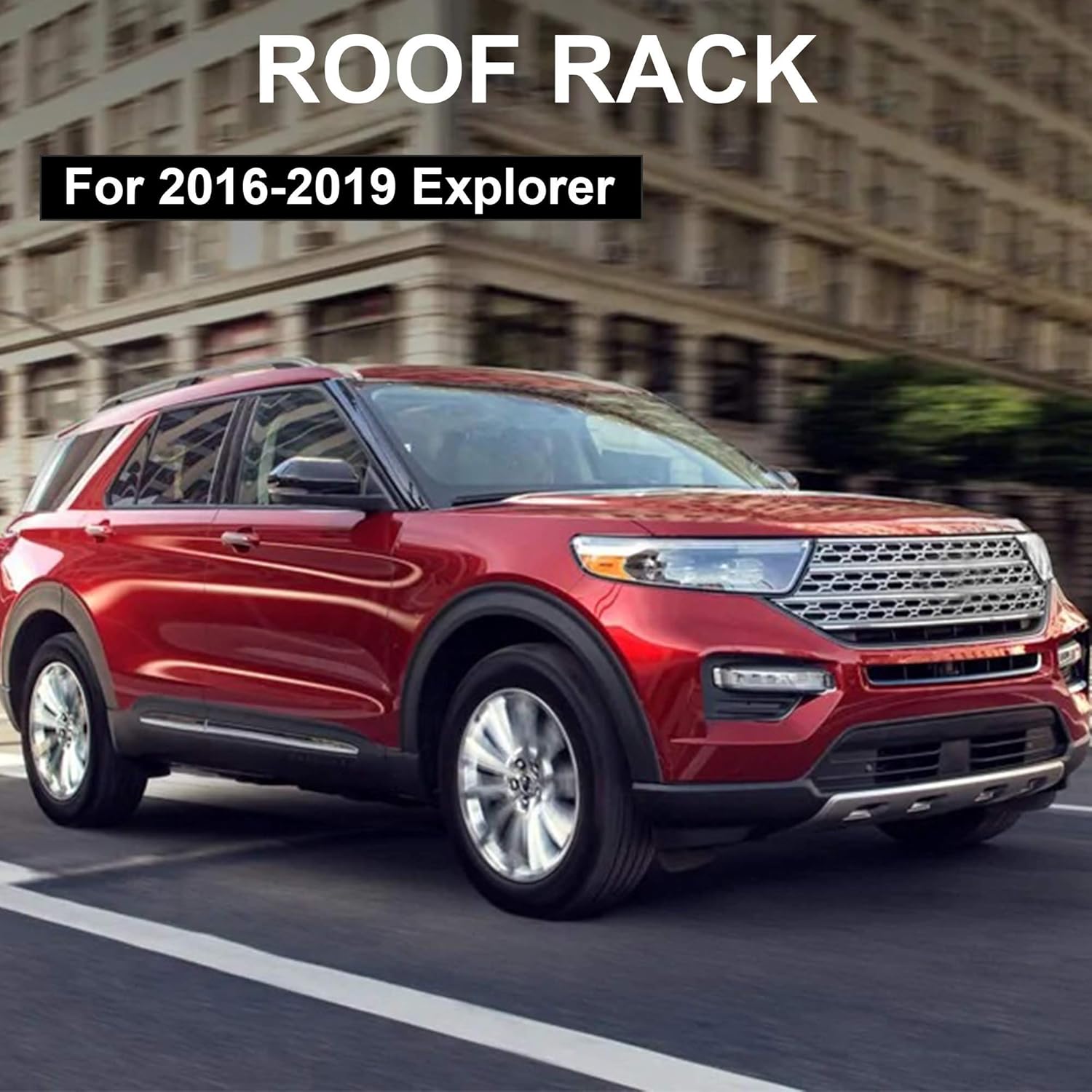 Richeer Roof Rack Cross Bars For 16 19 Explorer With Side Rails Cargo Racks Rooftop Luggage Canoe Kayak Bicycle Roof Bag Cargo Bars Automotive Urbytus Com