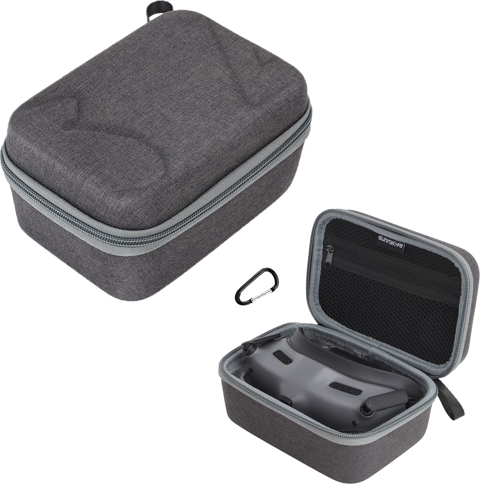 LINGHUANG Avata Portable Storage Bag for DJI Avata for DJI Goggles 2 for Motion Controller, Carry Case Protective Cover for Drone Accessories, Scratch-Resistant (for Goggles 2), For Goggles 2, Goggles — image 1