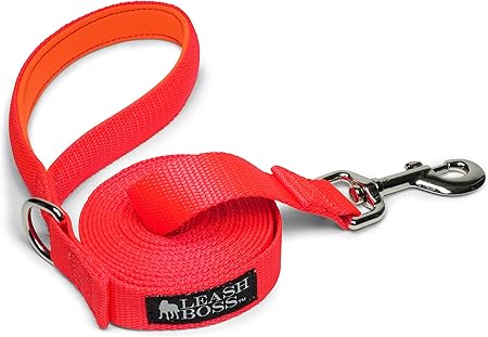 15 foot leather dog leash