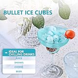 EUHOMY Ice Maker Countertop 9 Cubes in 6 Mins Self-Cleaning Black view 8