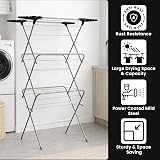 Aspect 3 Tier Folding Clothes Airer 20m Drying Space, Lightweight & Foldable view 4