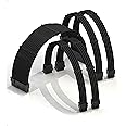 LINKUP - AVA 30cm PSU Cable Extension Sleeved Custom Mod GPU PC Braided w/Comb Kit | 1 x 24 P (20+4) | 2 x 8 P (4+4) CPU | 2 x 8 P (6+2) GPU Set | 300mm - Black