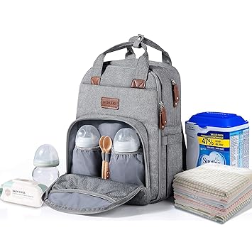 diaper bag backpack with changing pad