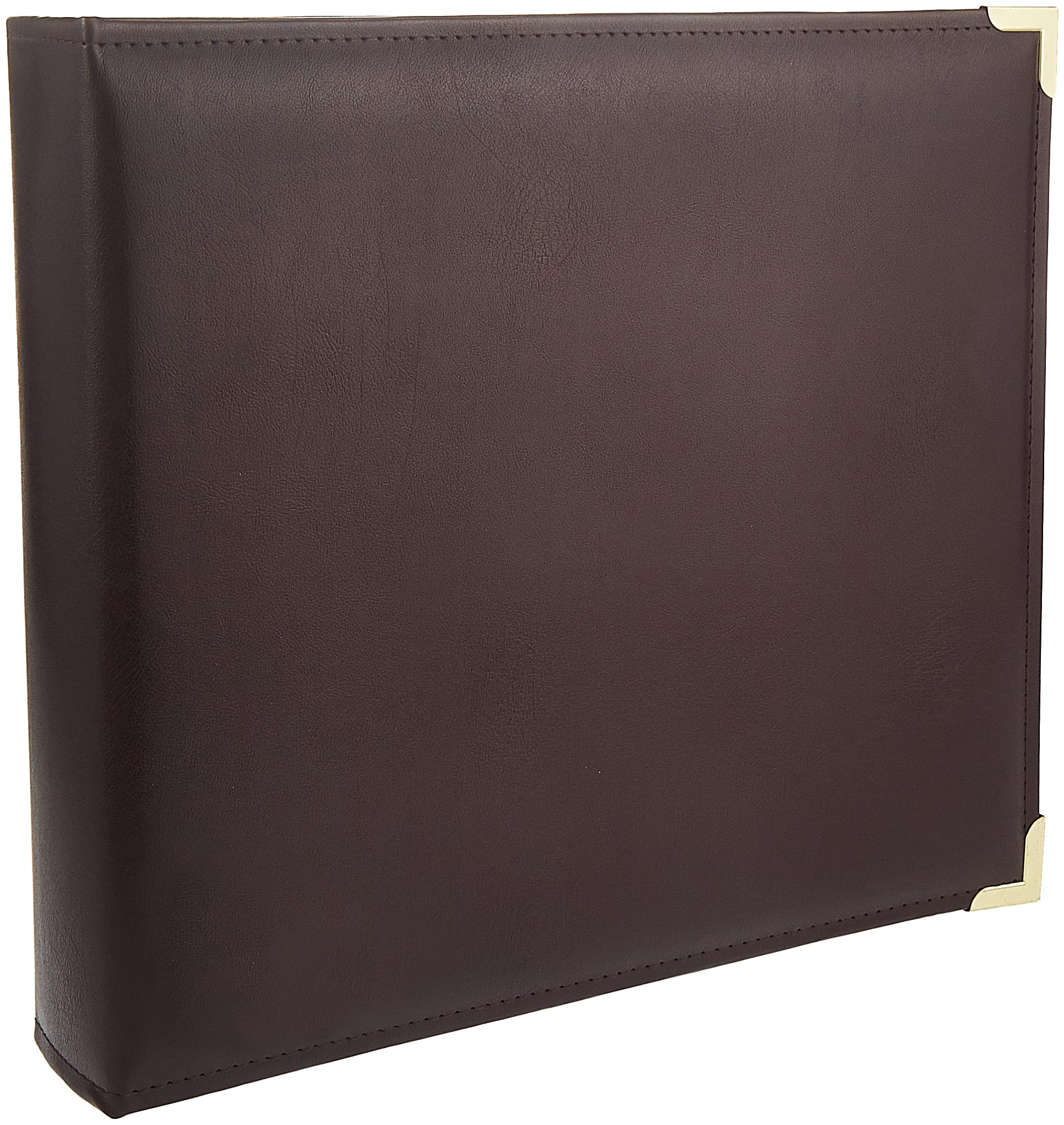 Pioneer 12 Inch by 12 Inch 3-Ring Sewn Oxford Scrapbook Binder, Burgundy