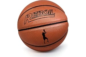 REBOILPHASE Mamba Spirit Leather Basketball (Size 3~7)-Kids Basketball, Small Basketball, Youth Basketballs, Basketball Gift