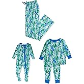 RuffleButts SoftSnooze Jolly Holiday Family Matching Pajama Sets