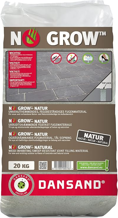 Dansand No Grow Easy Fix Polymeric Firm Setting Joint Filling Sand Beige 20kg