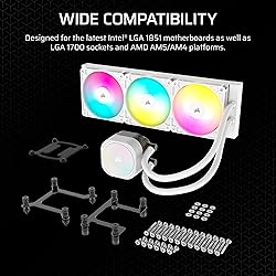 CORSAIR Nautilus 360 RS ARGB Liquid CPU Cooler