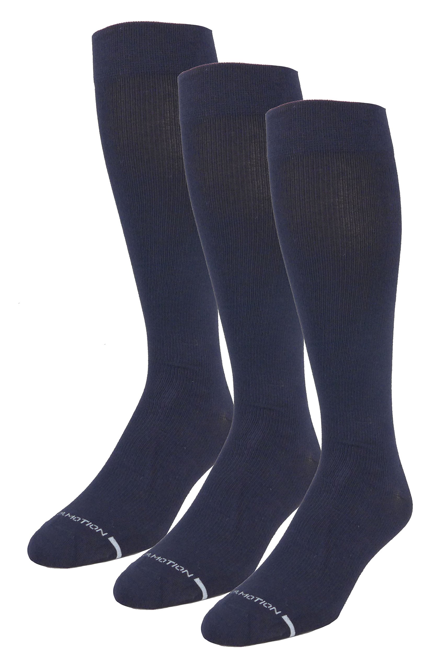 3 Pairs Pack Men's Dr Motion Graduated Compression