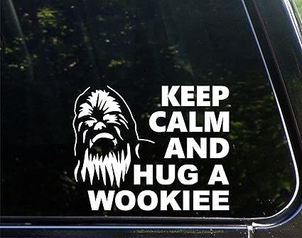 chewbacca car decal