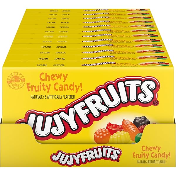 Amazon.com : Zachary Assorted Fruit JuJu Drops 24oz Tub : Grocery