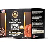 Eternal Spirit Beauty Asian Black Coffee Singles, 30 Packets (0.07 oz) &ndash; Instant Black Coffee, Bold Roast Flavor, Travel-Friendly Single Serve Sachets