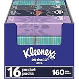 Kleenex Pocket Pack, White Facial Tissue