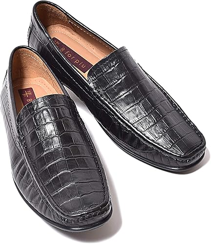 Amazon Co Jp ビーフォーピュー Amazon 限定ブランド ドライビングシューズ ブラック ローファー メンズ シューズ バッグ