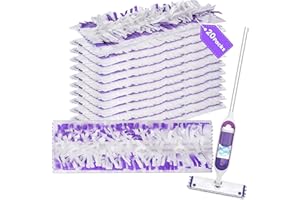 GVMM Disposable Mopping Pad Refills for PowerMop Multi-Surface Mopping Pad Refills for Floor Cleaning, 20 Count