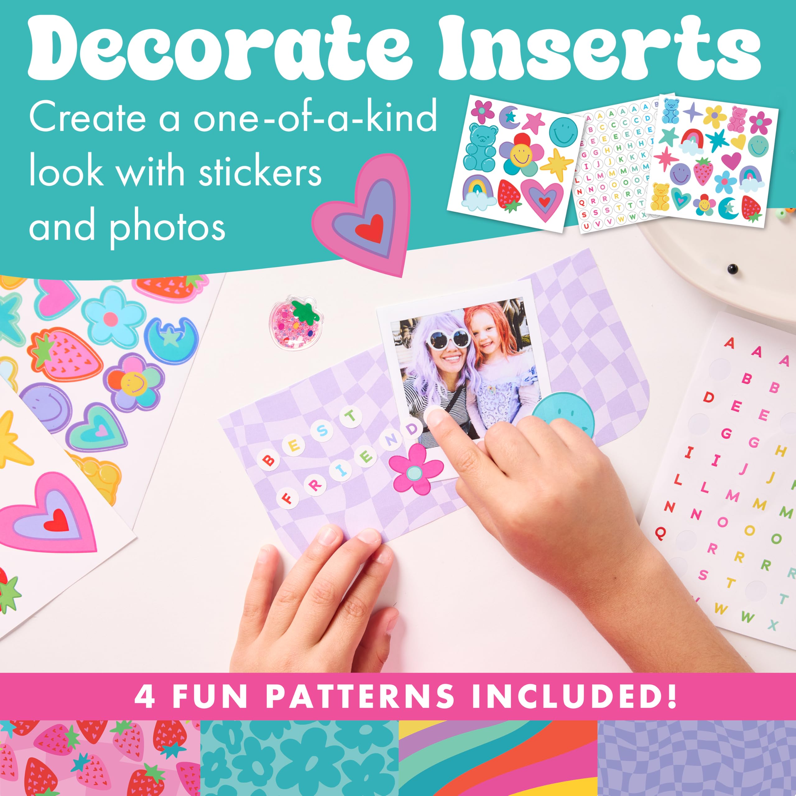 Creativity for Kids Chic Boutique Belt Bag: DIY Girls Fashion Kit, Arts and Crafts Kit, Birthday Gifts for Girls (Ages 6+)