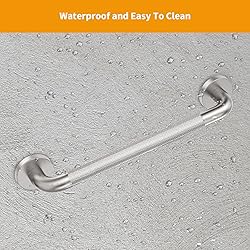2 Pack 18 inch Shower Grab Bar with Knurled