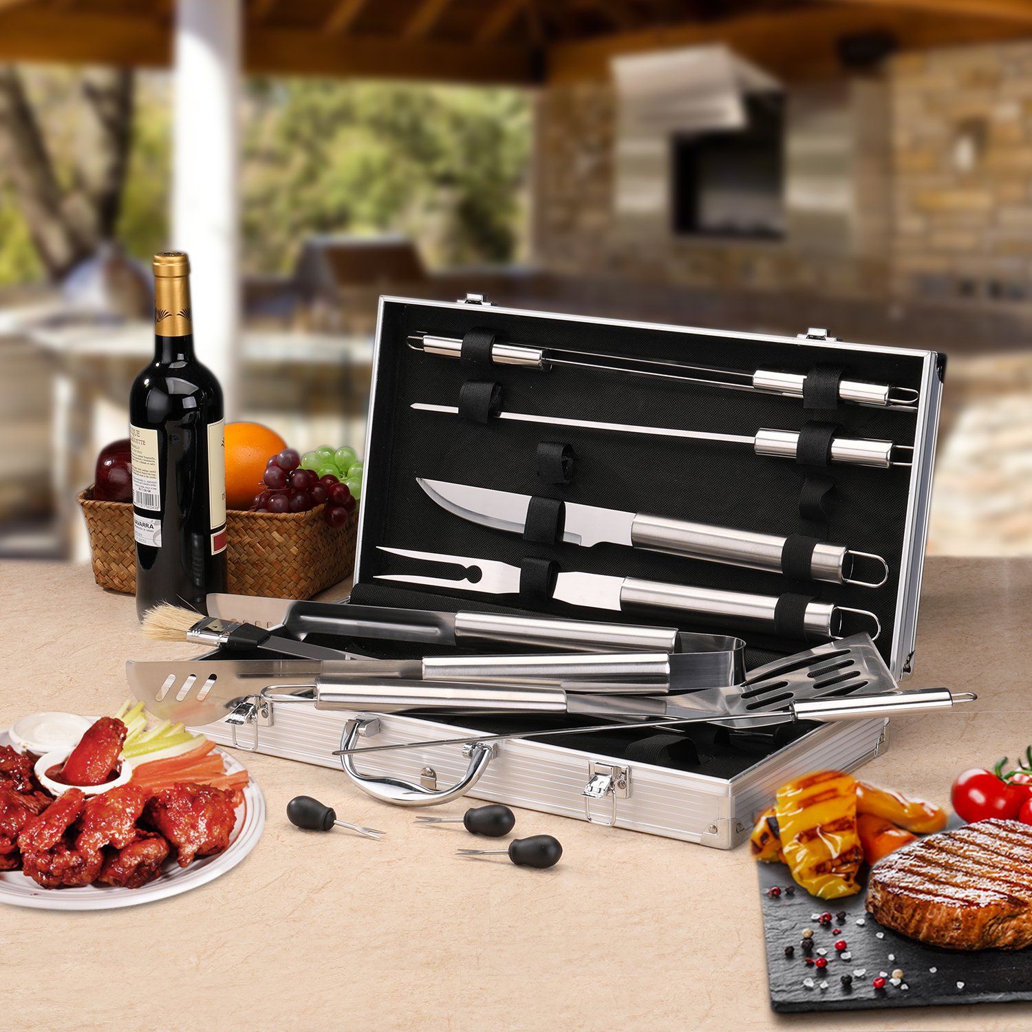 bbq equipment storage