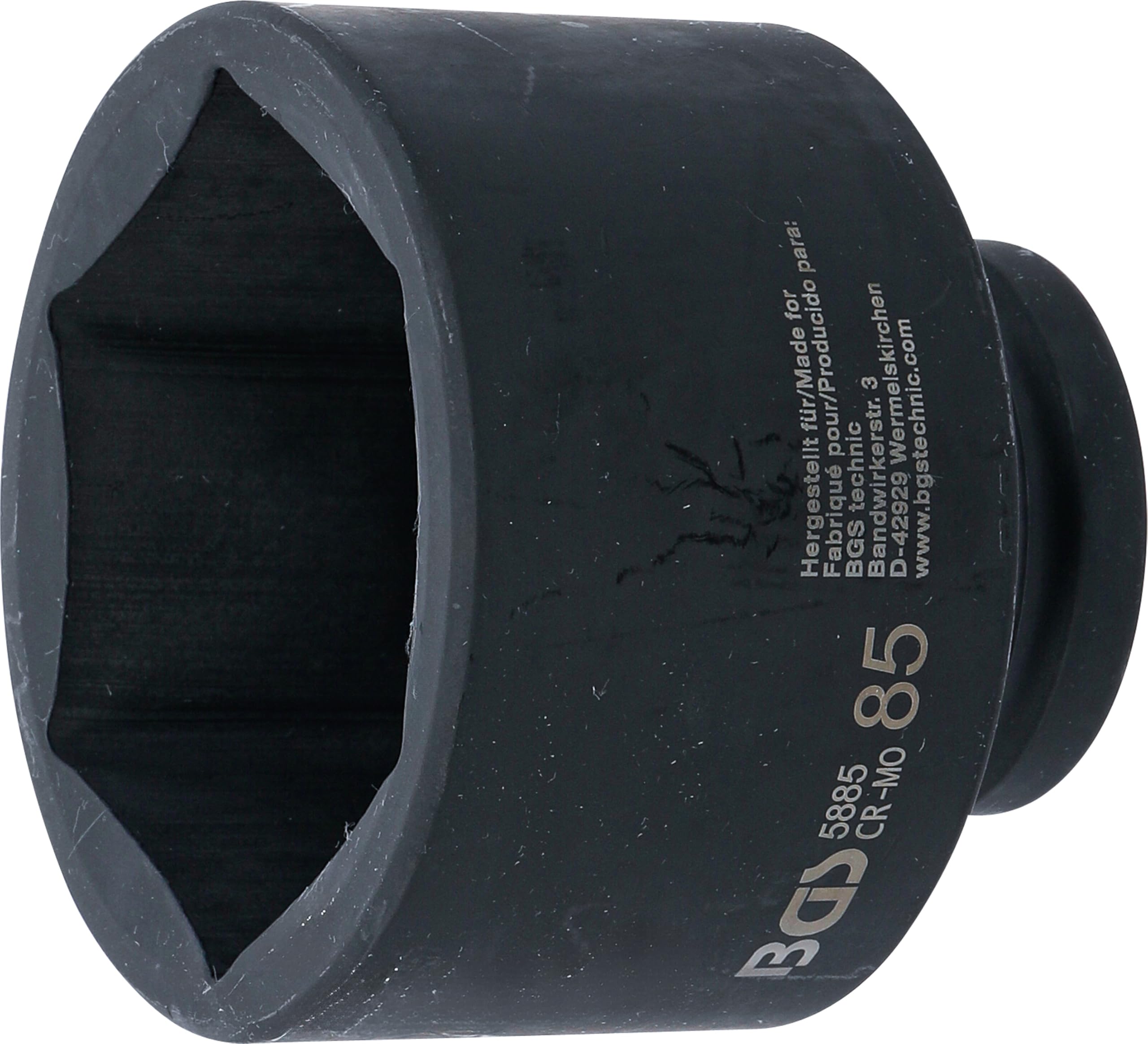 BGS 5885 | Impact Socket, Hexagon | 25 mm (1") Drive | 85 mm — image 1
