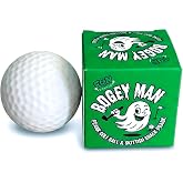 FUN delivery Bogey Man Moving Prank Golf Ball, Self-Rolling Trick Ball | Realistic, Delayed, Confusing, Original Gag Gifts, Harmless Golf Pranks, Friends, Golfers