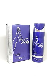CFS Lady Deodorant Body Spray and CFS Lady Perfume Combo, 300ml