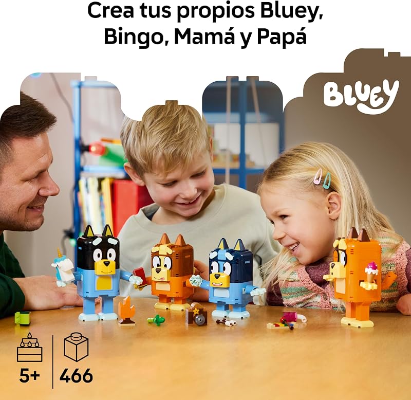 Bluey: Familia de Bluey para Construir 11217