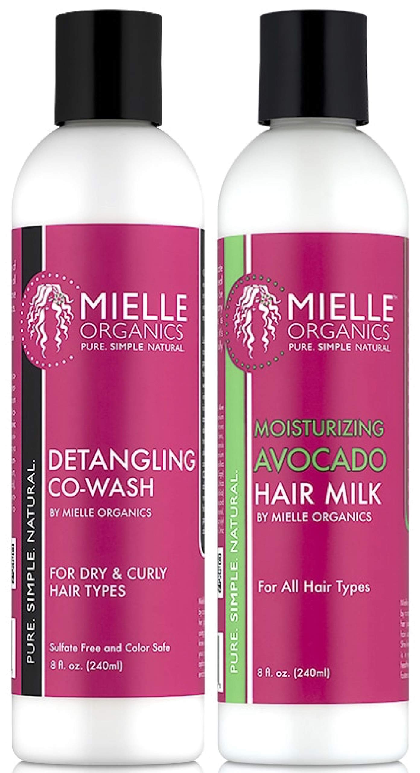 Avocado Moisturizing Hair Milk & Detangling Cowash by Mielle Organics