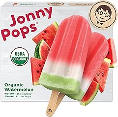 JonnyPops® Organic Watermelon Frozen Pops 8ct