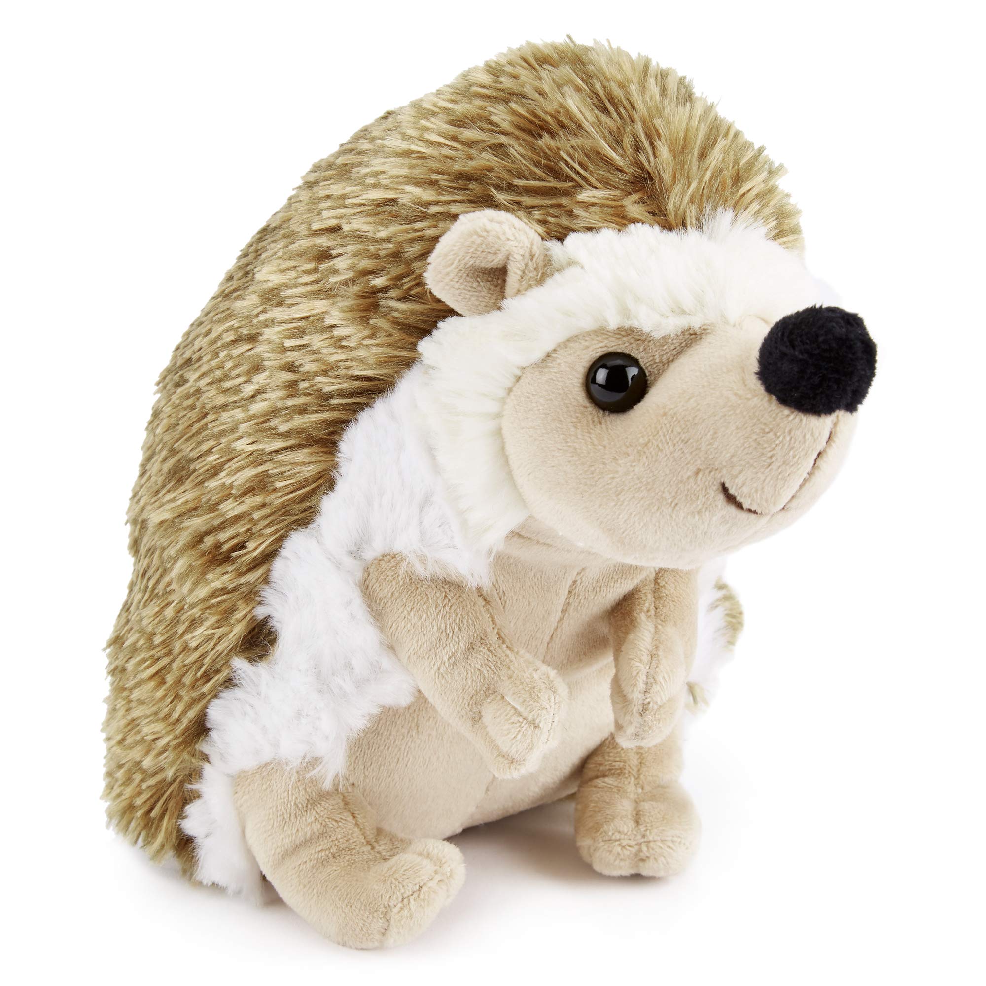 Zappi Co Plush Children's Stuffed Soft Cuddly Plush Toy-Part of Safari Animals Collection, Perfect for Kids (22cm Depth)(Hedgehog)