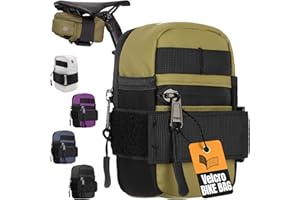 Lumiere & Co. Road Bike Saddle Bag, Bike Bag, Mountain Bike Saddle Bag, Small Bike Seat Bags, Bike Under Seat Bag, Bicycle accessories, Bike Bags, Bike Seat Bag,