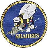 US Naval Seabee Large Back Collectible Novelty Patch