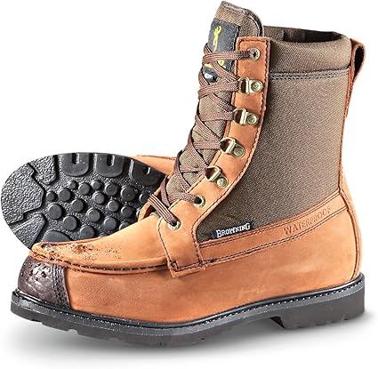 browning moc toe boots