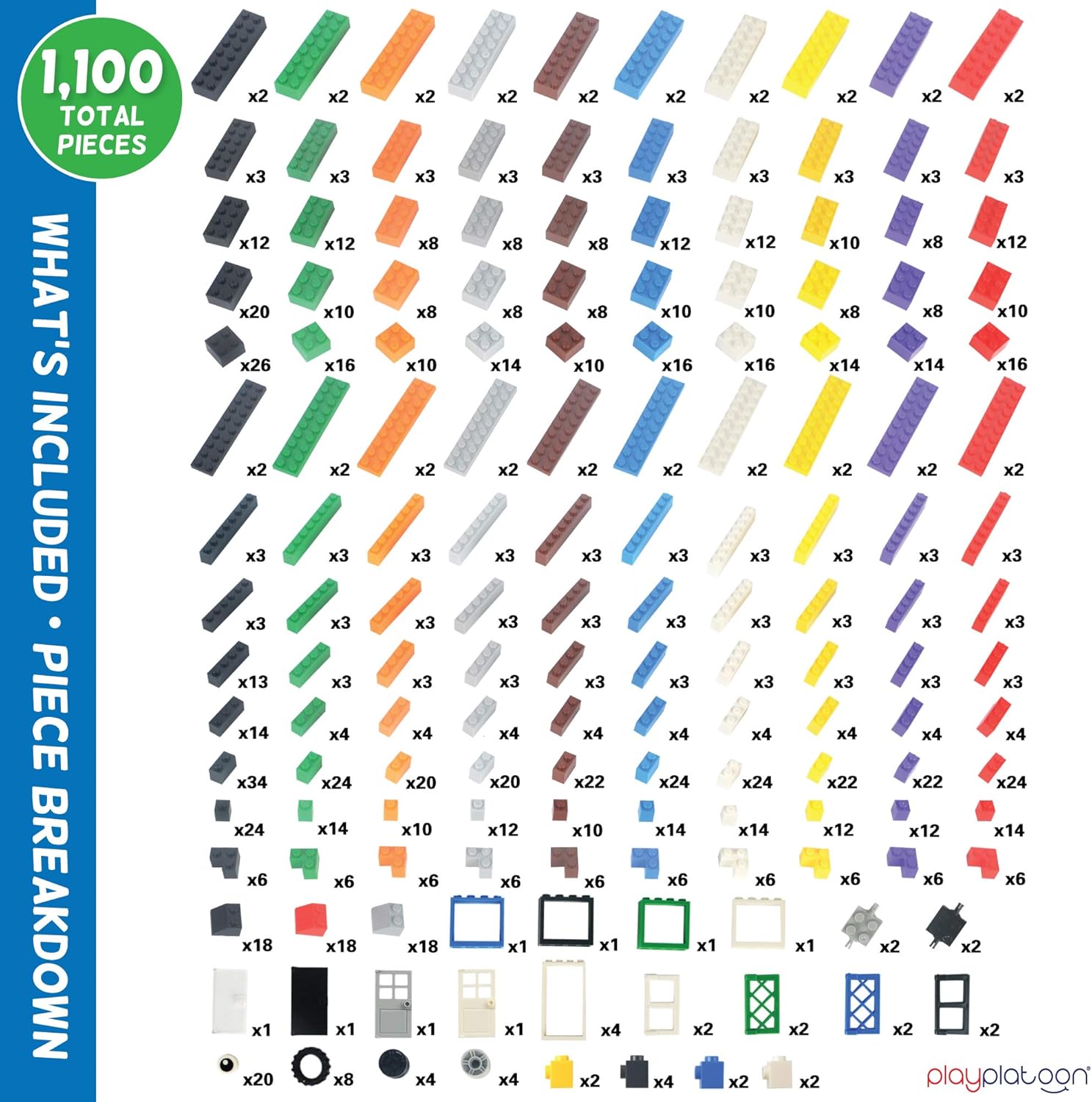 play platoon building bricks