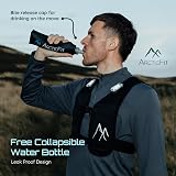 ArcticFit LED Running Vest Adjustable Reflective Hydration Phone Holder view 8