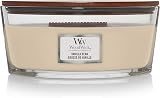 WoodWick Ellipse Vanilla Bean Candle with Hearthwick Flame 50 Hours