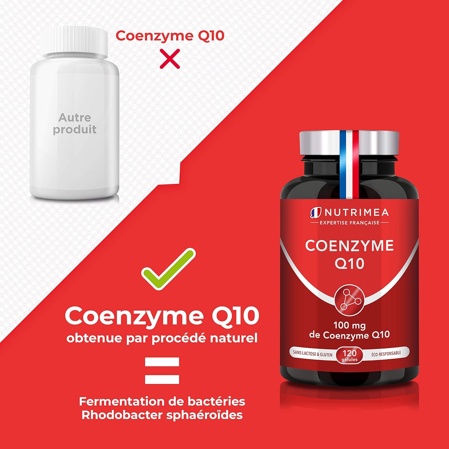 COENZYME Q10 NATURELLE • Complément alimentaire • Puissant Antioxydant