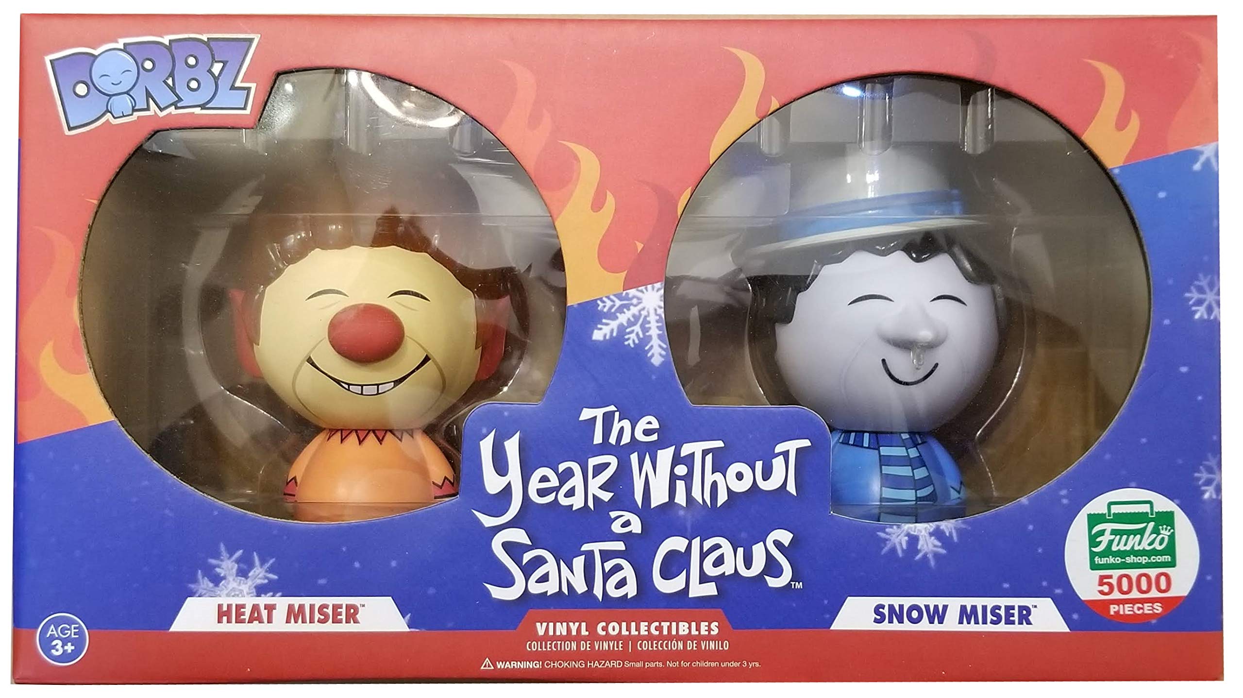 Funko Dorbz 2-Pack: The Year W/Out a Santa Claus: Heat Miser & Snow Miser (Exc) (cc)