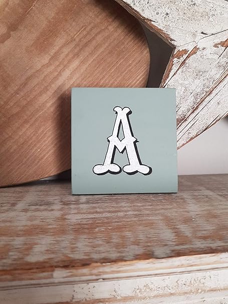 personalised wooden letter blocks