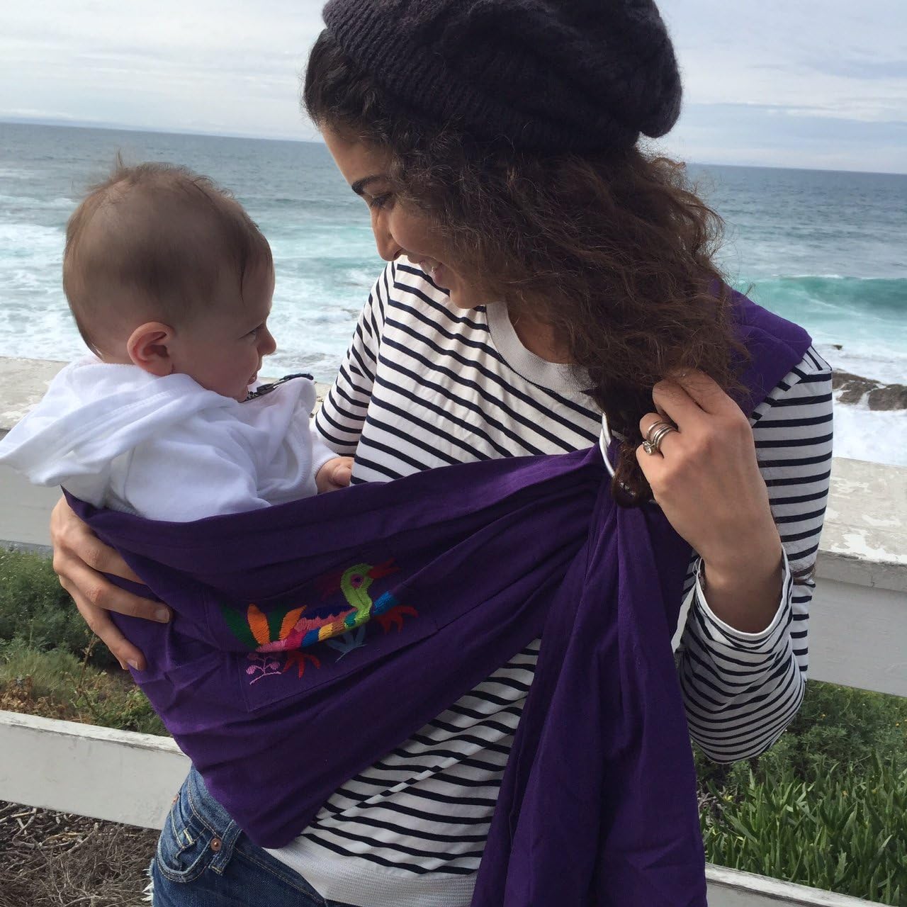 Handmade Ring Sling (Purple)