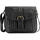 Scarleton Trendy Stitched Stripes Crossbody Bag H1981