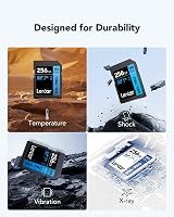 Lexar 256GB 800x PRO SD Card SDXC UHS-I V30 U3 Class 10 LSD0800P256G-BNNAA view 6