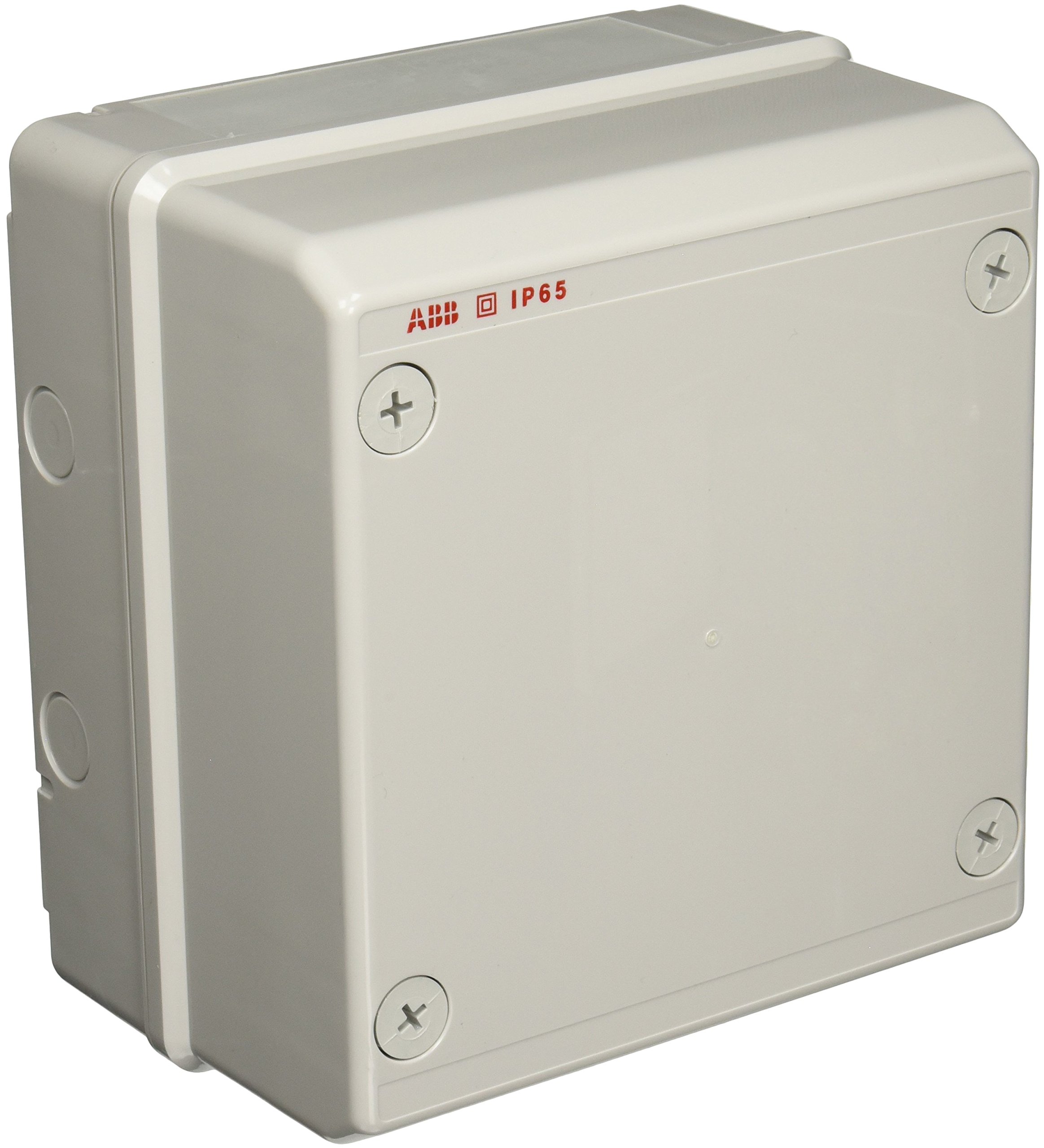 ABB IP65 Junction Box • Fully Dust Sealed Enclosure • Waterproof Electric Cable Connector Unit • Shockproof Adaptable Indoor/Outdoor Box • 205 x 220 x 140mm