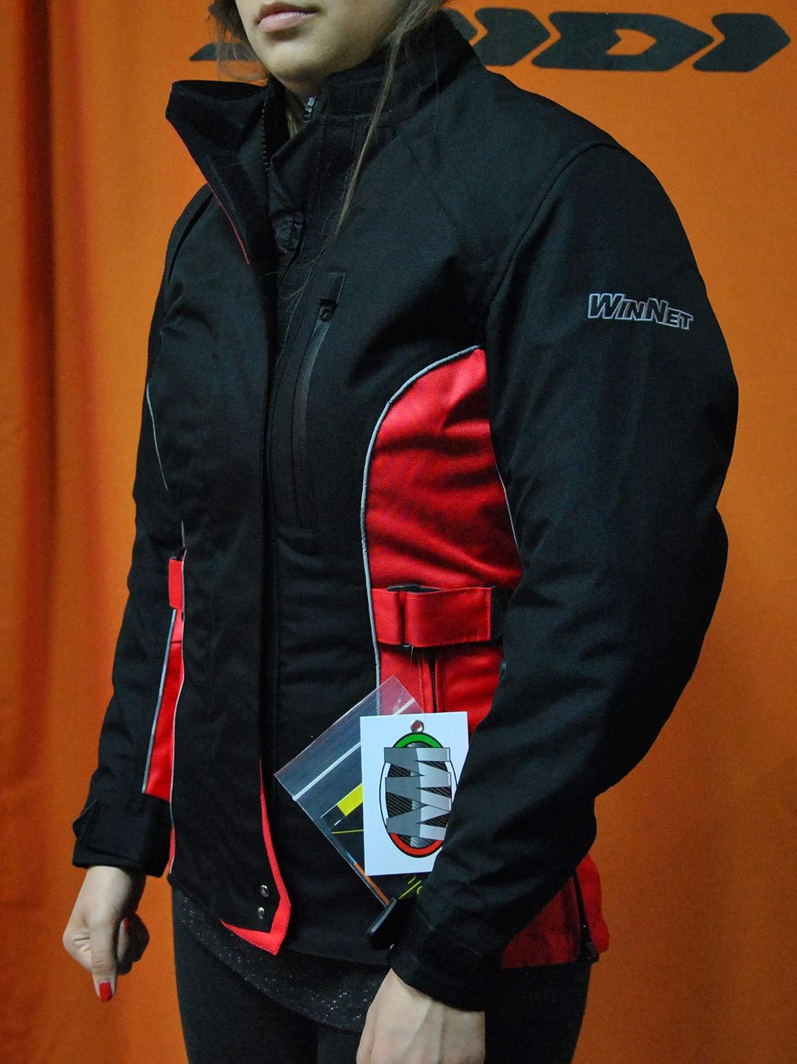 WinNet Completo tuta moto in cordura giacca e pantaloni per turismo viaggio  lencicol Completi Abbigliamento protettivo