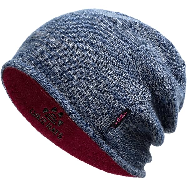 Lvaiz Mens Winter Beanie Hat Warm Fleece Lined Skull Cap for Men