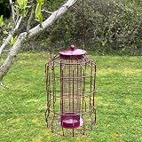 Selections Squirrel Proof Hanging Wild Bird Feeders Nut Seed Fat Ball Cage Pack view 6