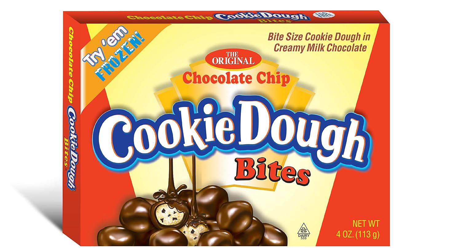 Cookie Dough Bites Chocolate Chip Theatre Box, 4 Ounce