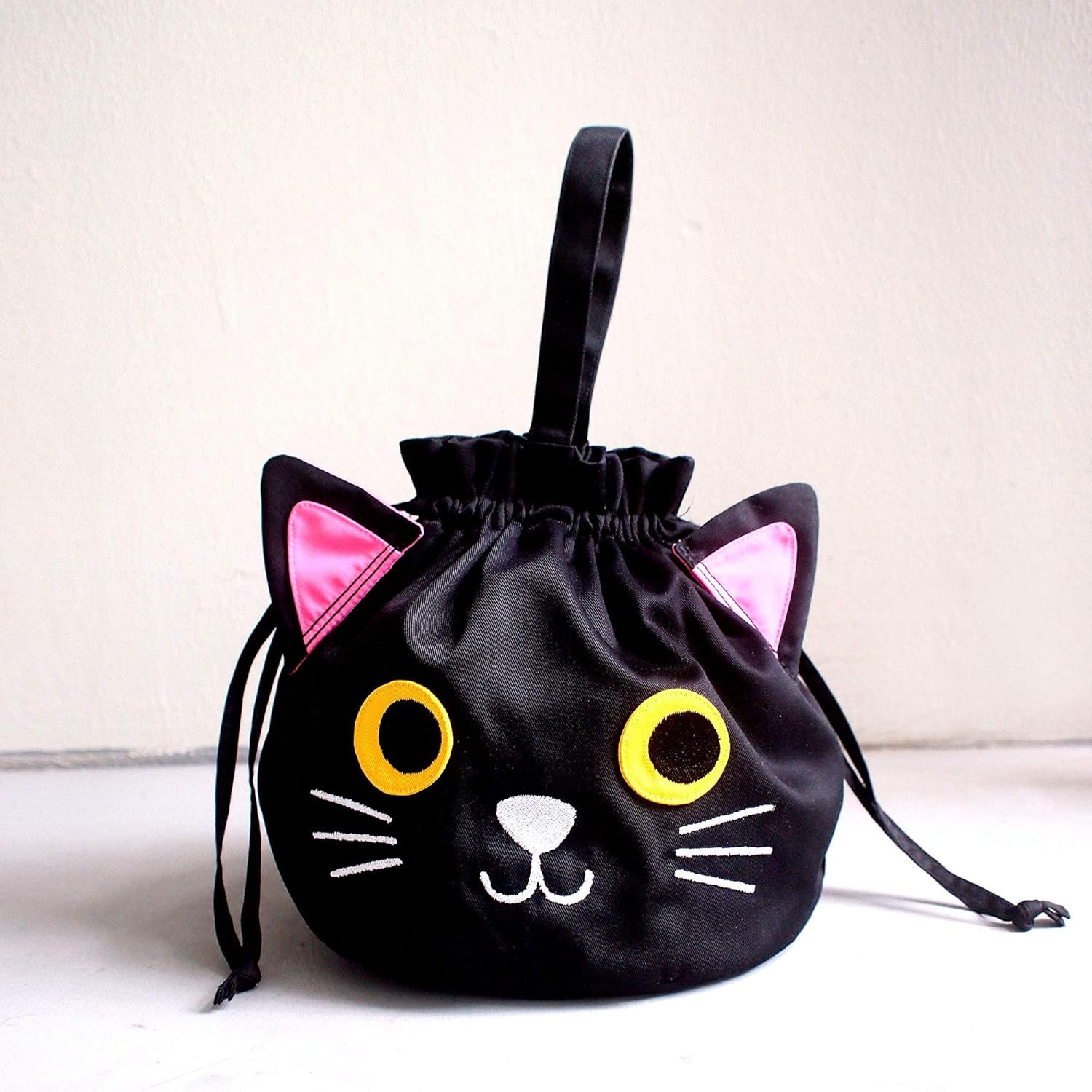 black cat purse