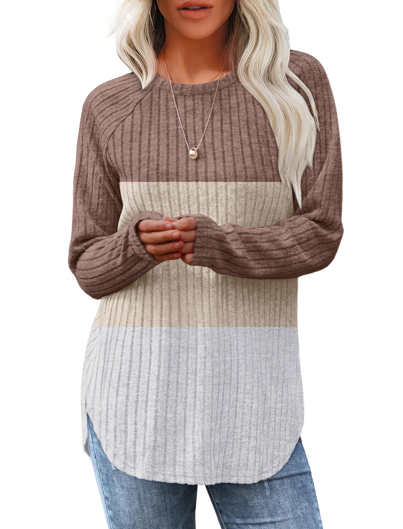 Saloogoe Fall Clothes for Women 2025 Pullover Cute