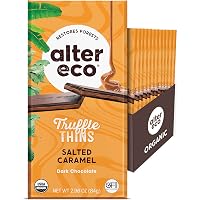 Amazon.com : Alter Eco Raspberry Creme Truffle Thins, Chocolate ...